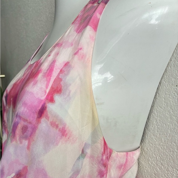 Cynthia Rowley 100% Silk Multicolors Abstract Dress 8 - Picture 14 of 16